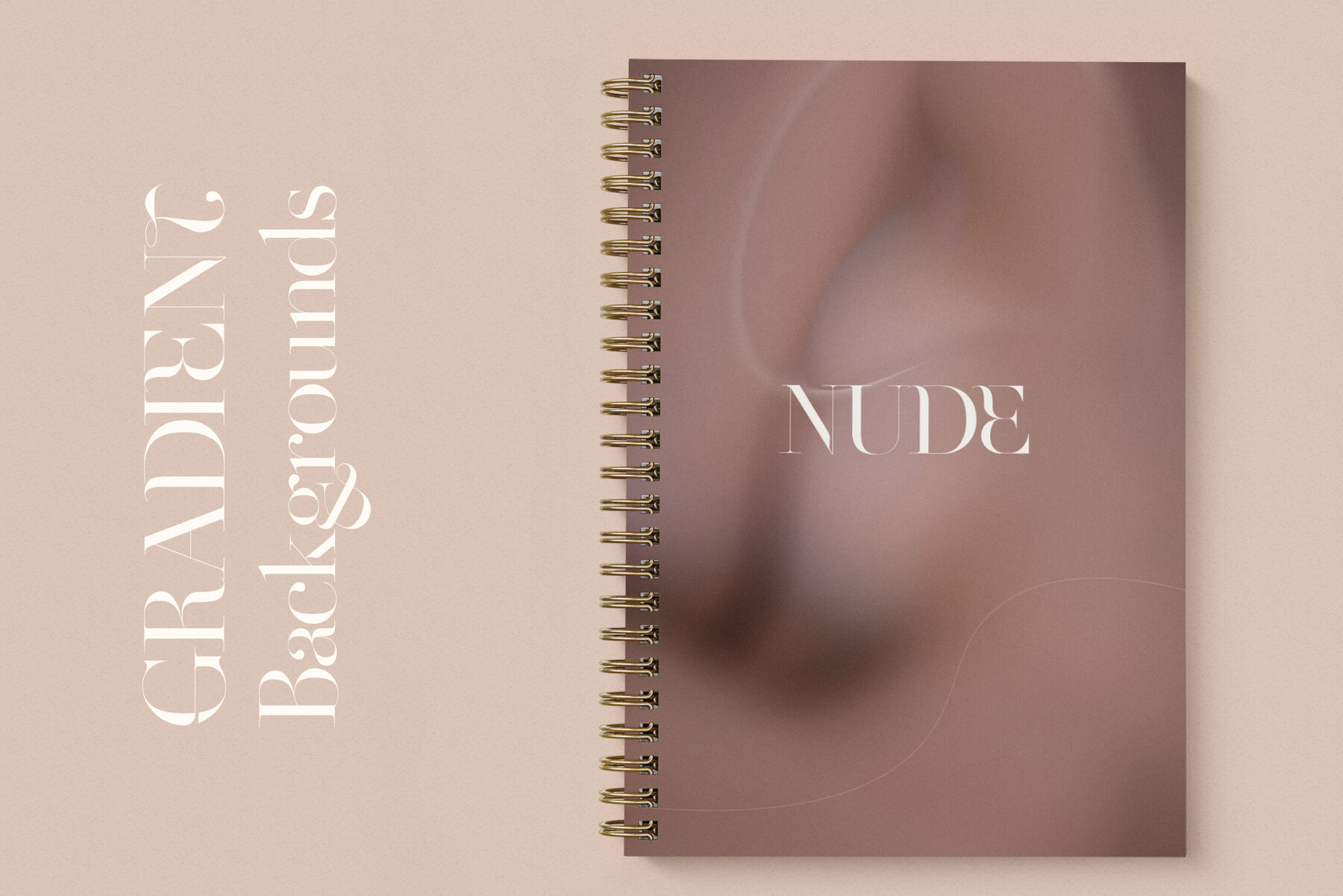 Nude Gradient Textured Backgrounds 8