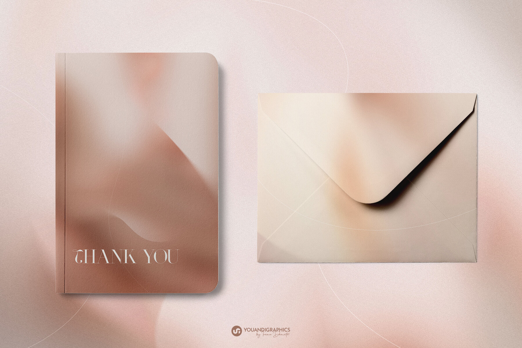 Nude Gradient Textured Backgrounds 9