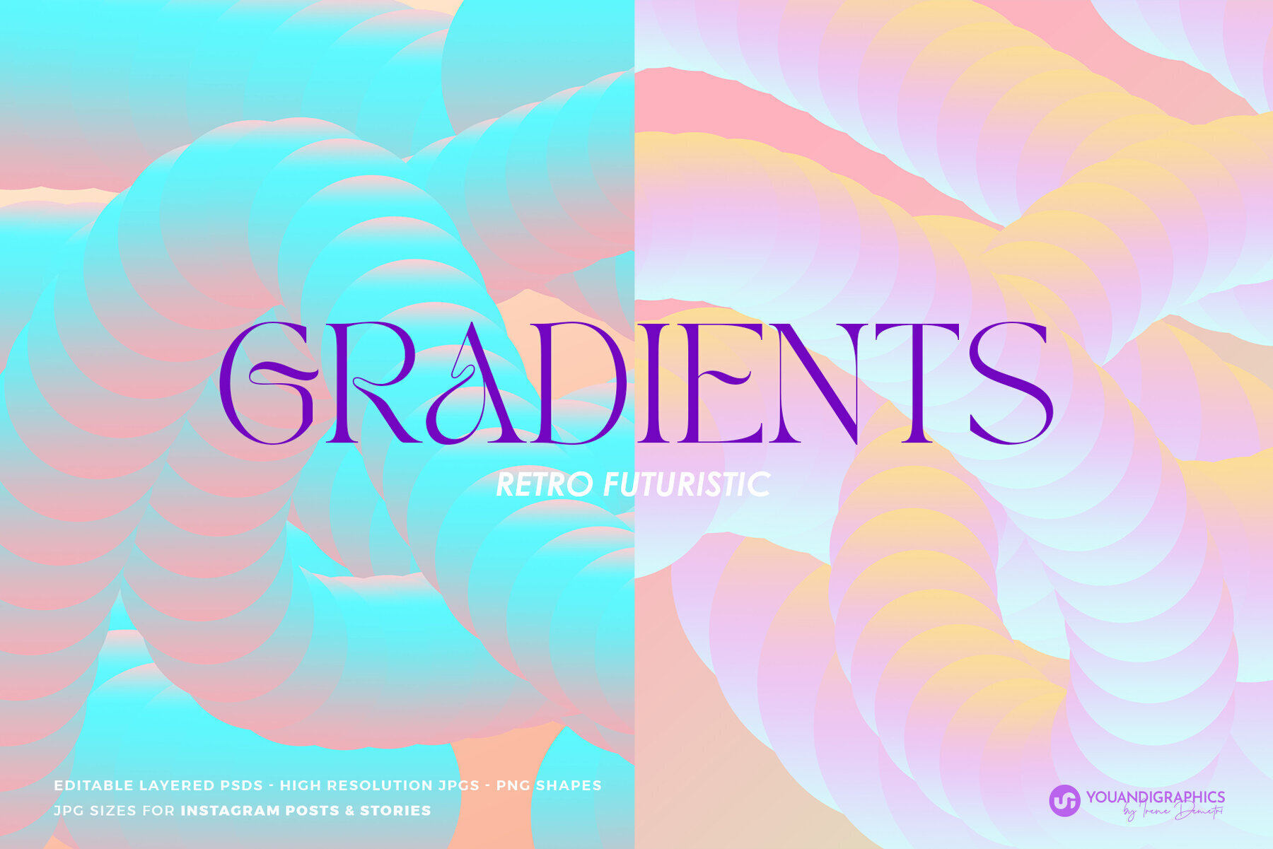 Retro Futuristic Gradients 1