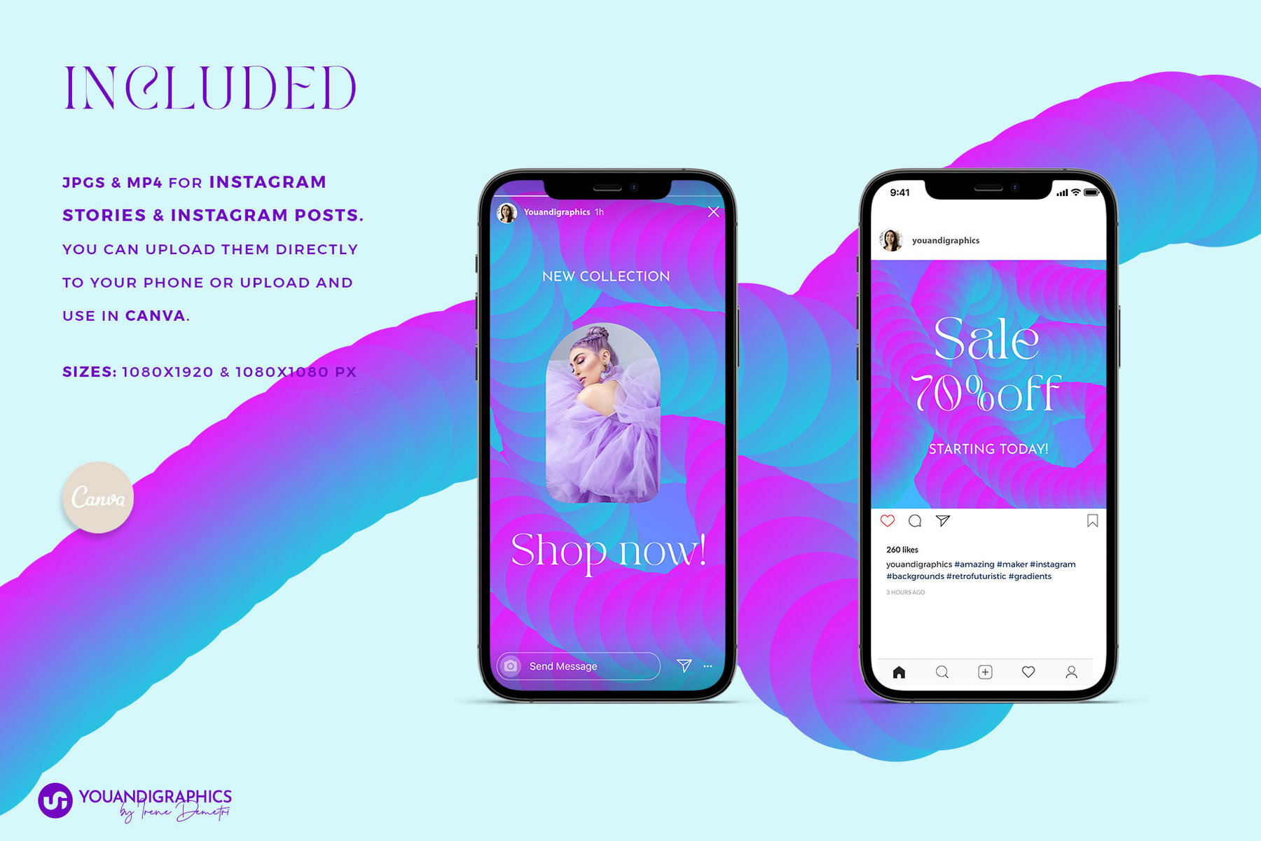 Retro Futuristic Gradients 7