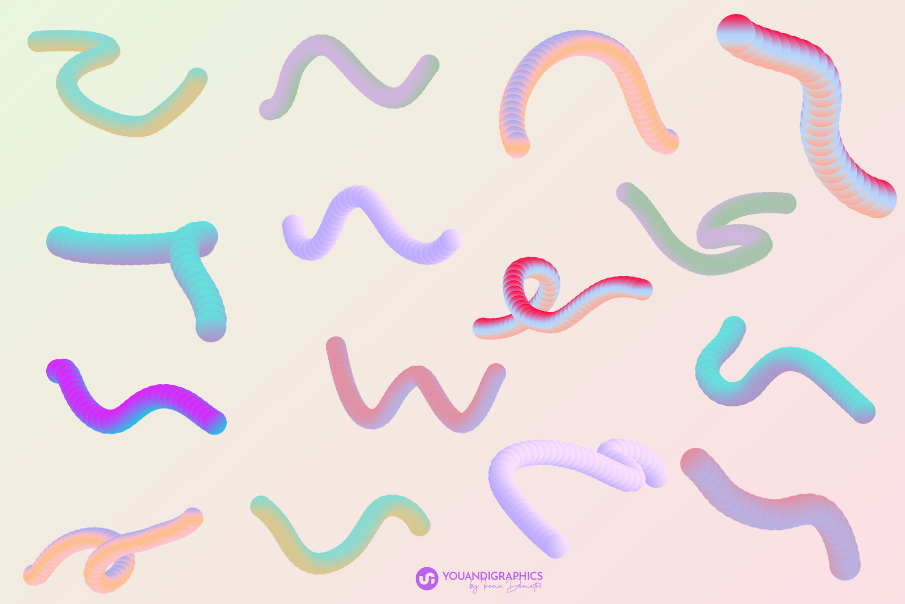 Retro Futuristic Gradients 12