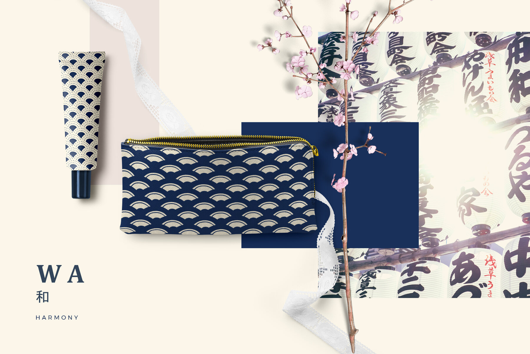 Japanese Patterns Vector Handdrawn 8