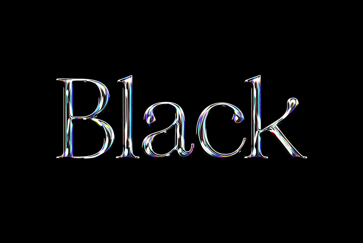 Chrome Logo Mockup 3