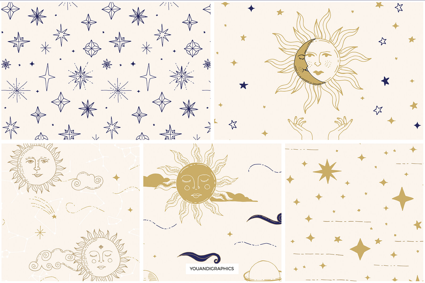Celestial Patterns   Illustrations 9