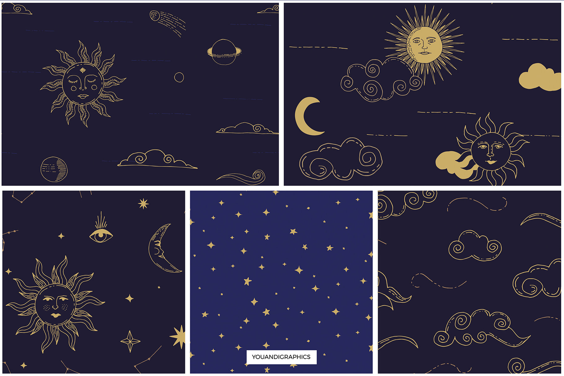 Celestial Patterns   Illustrations 10