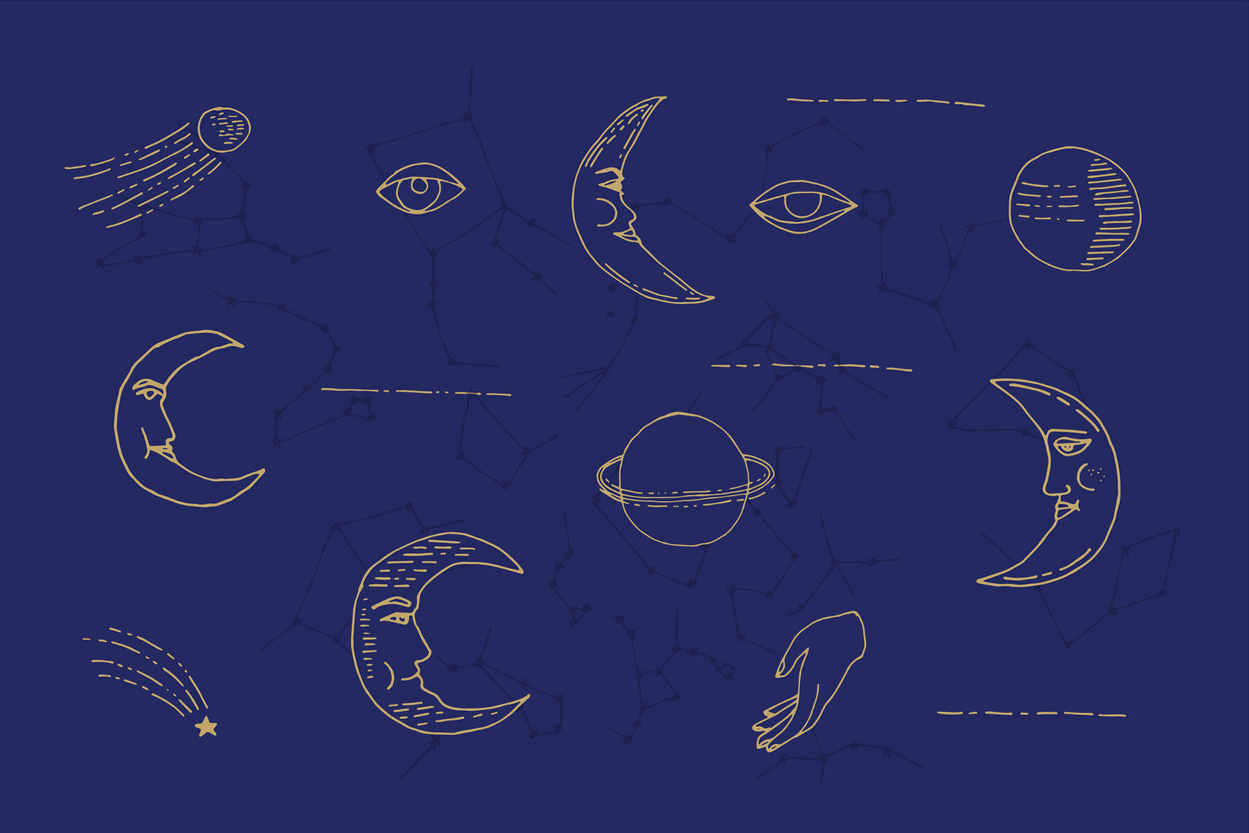 Celestial Patterns   Illustrations 13