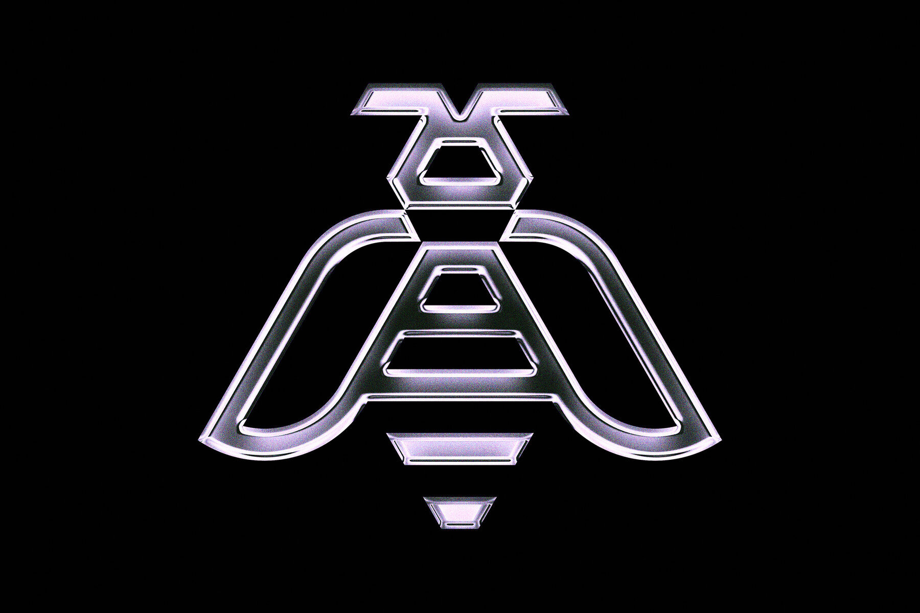 Chrome Glass Mockup 4