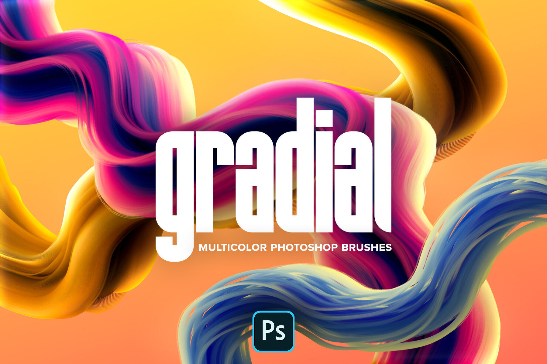 Gradial     Multicolor Brushes for Photoshop 1