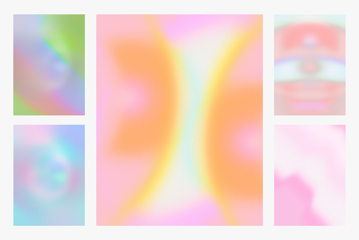 167 Posters Gradients Shapes Pack 17