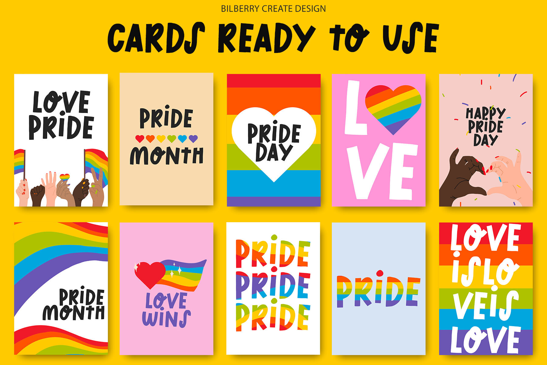 Pride Month Big Art Set 4