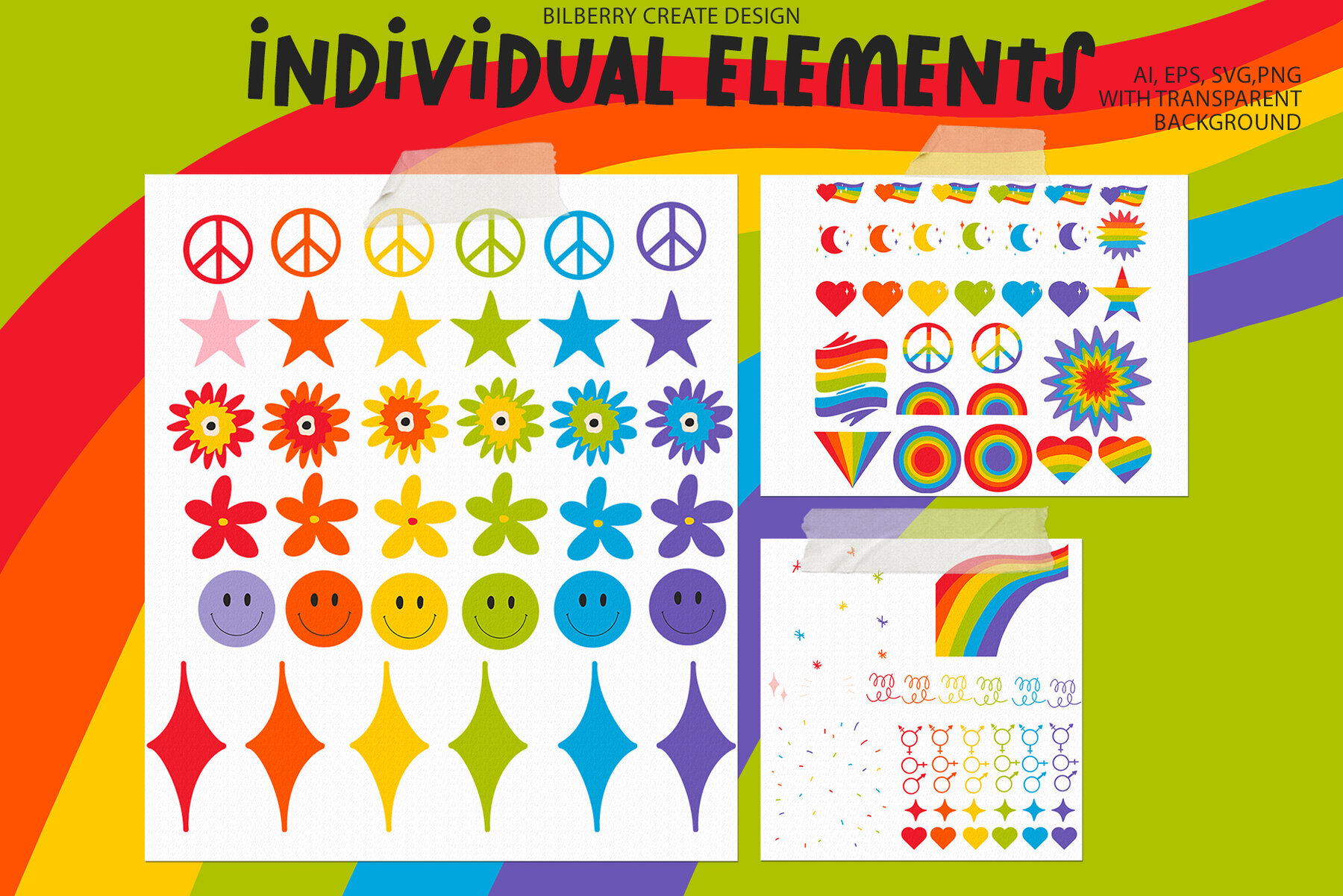 Pride Month Big Art Set 5