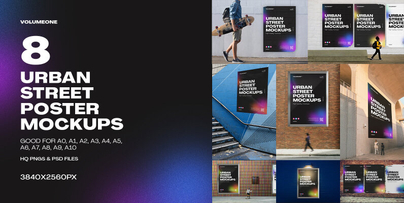 Urban Street Poster Mockups