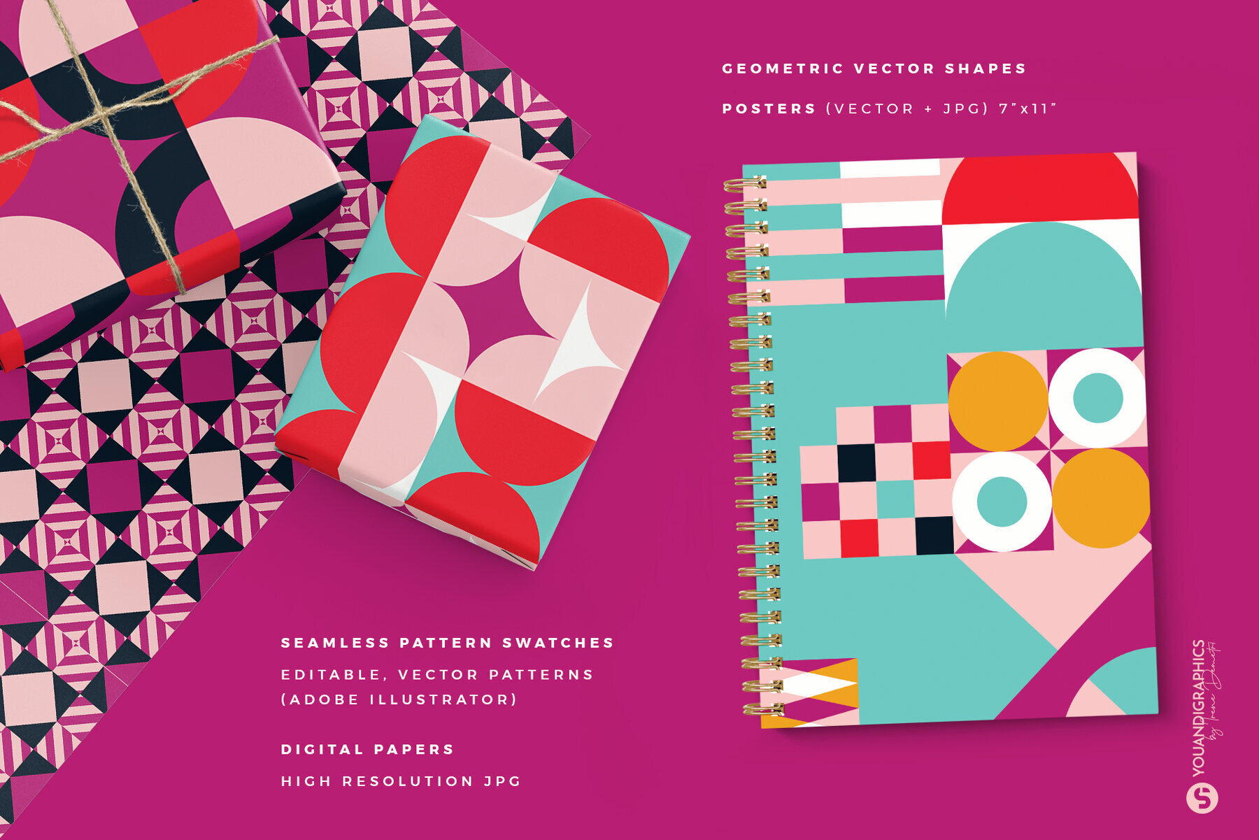 Geometric Patterns  Shapes and Posters 2