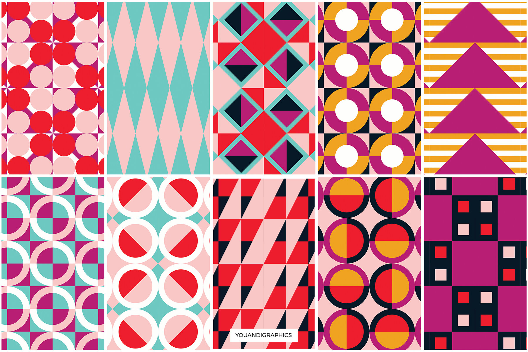Geometric Patterns  Shapes and Posters 9