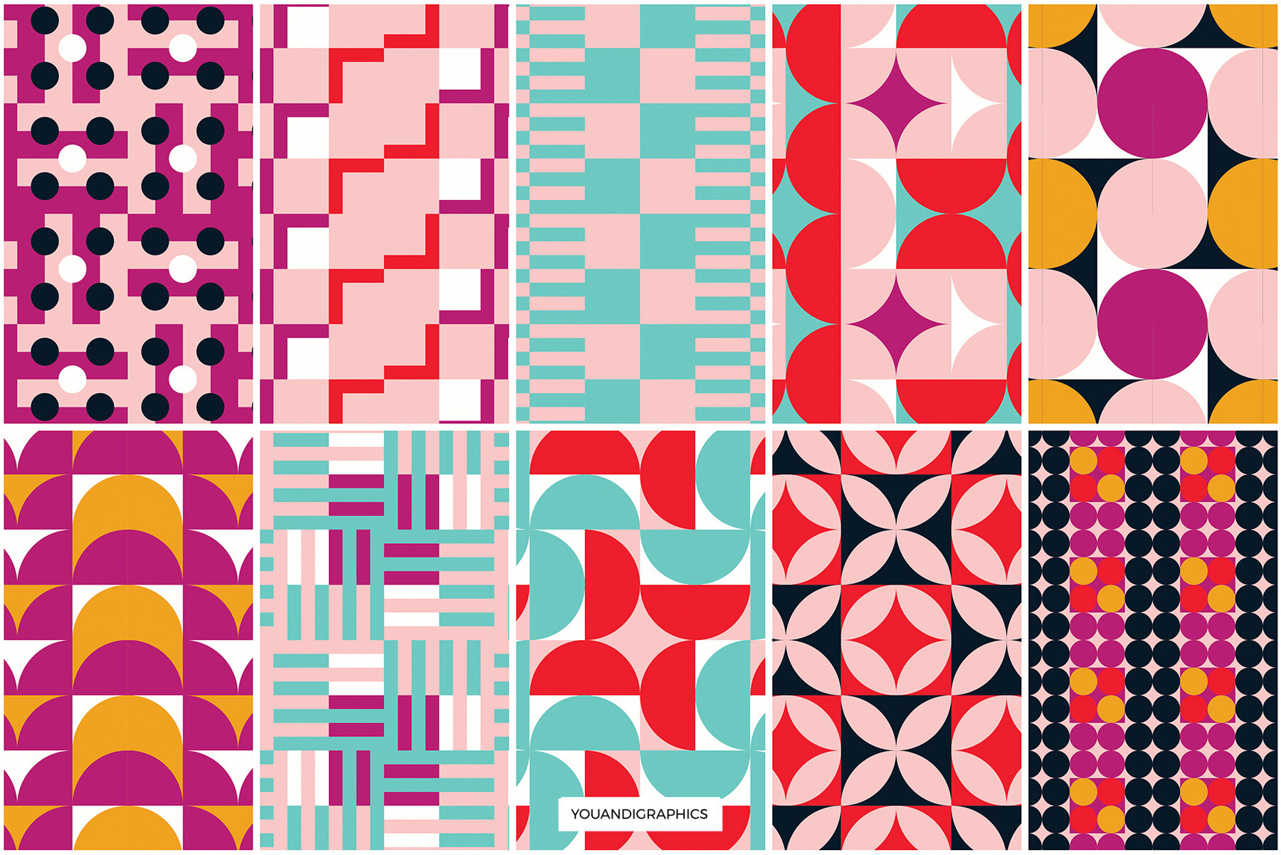 Geometric Patterns  Shapes and Posters 11