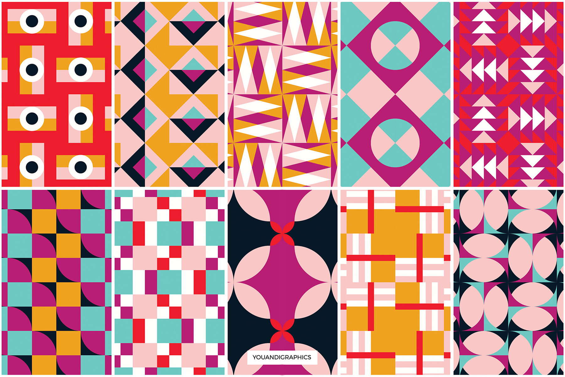 Geometric Patterns  Shapes and Posters 12