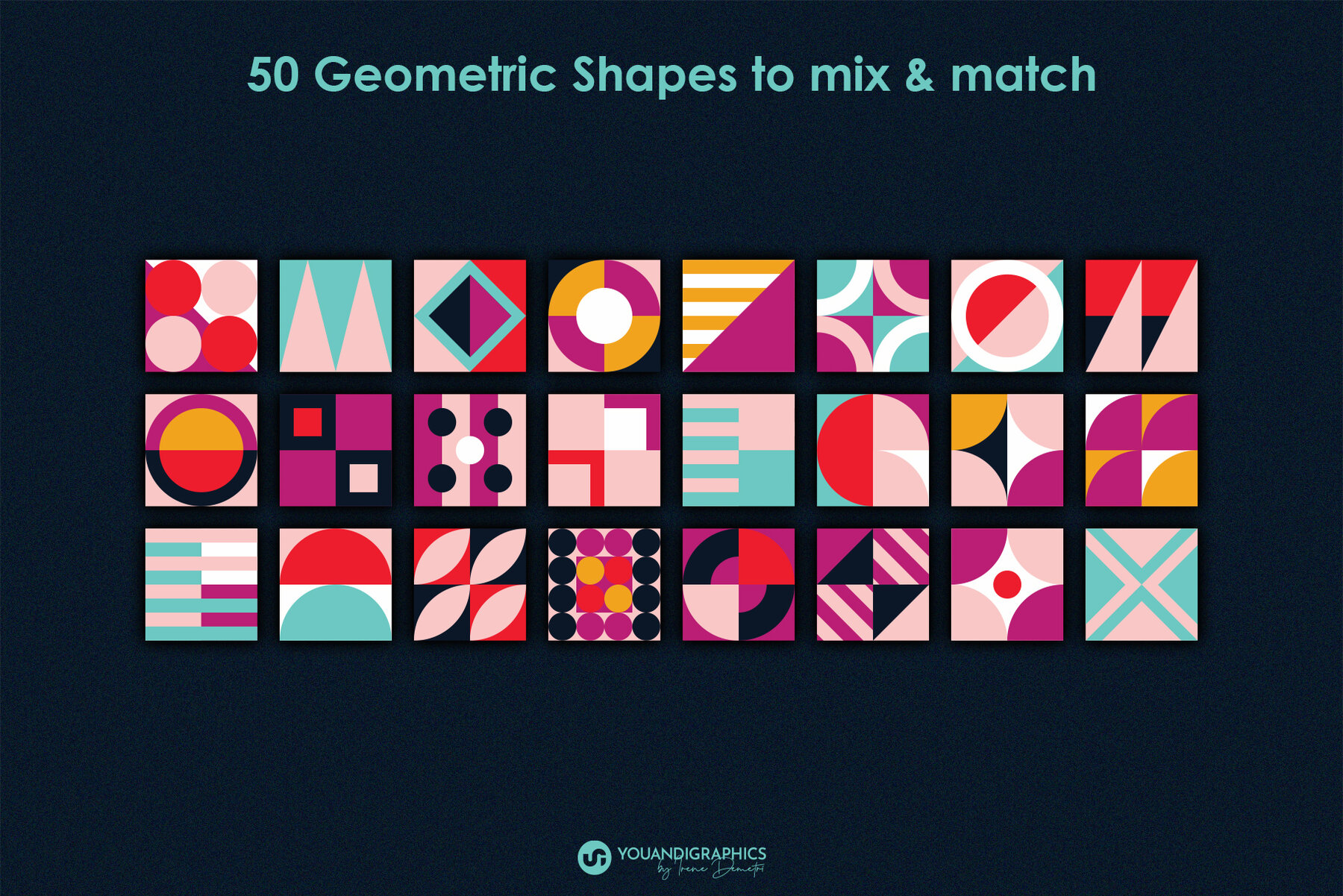Geometric Patterns  Shapes and Posters 14