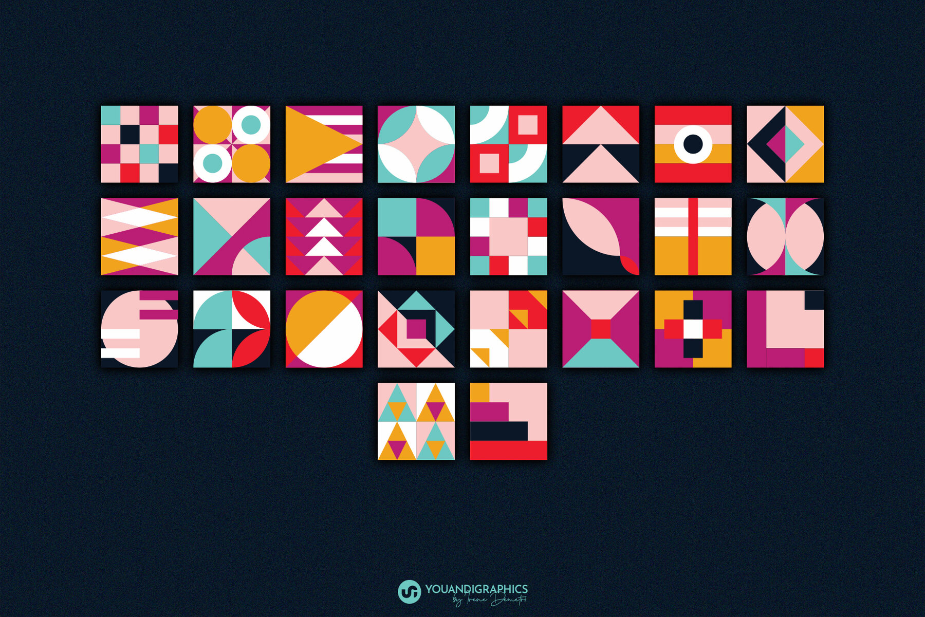 Geometric Patterns  Shapes and Posters 15
