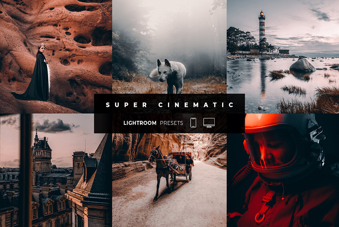 Super Cinematic Lightroom Presets 1