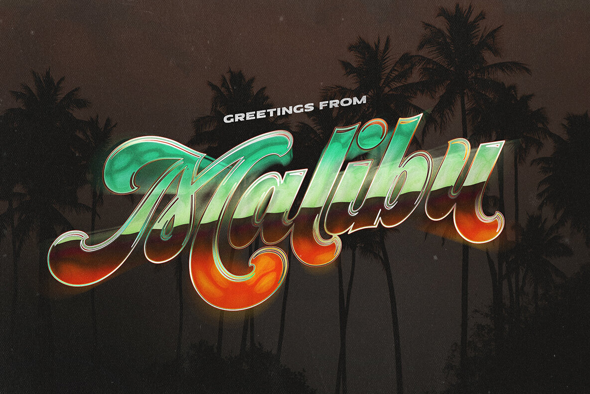 Cruise Control Retro Text Effect 2