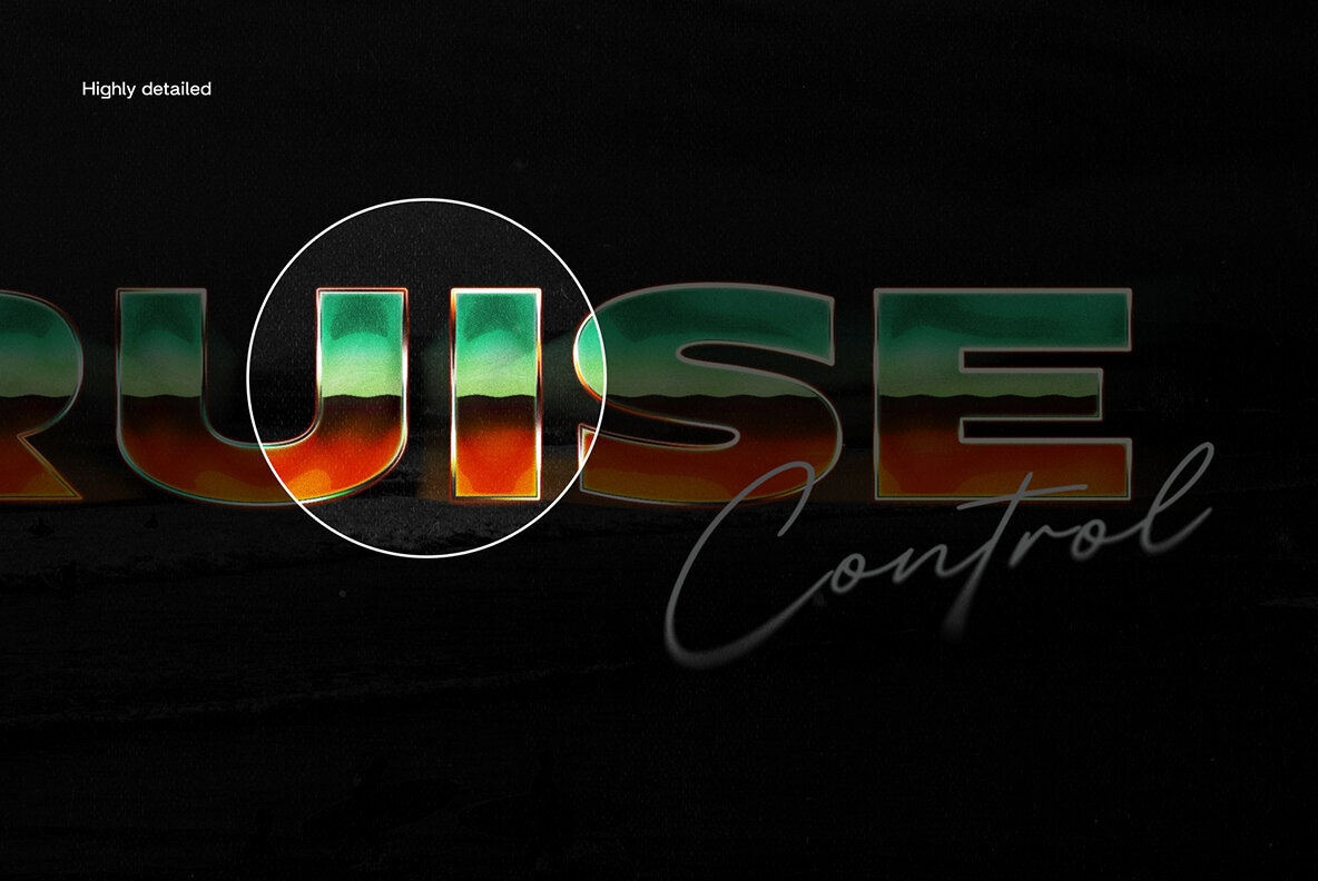 Cruise Control Retro Text Effect 4