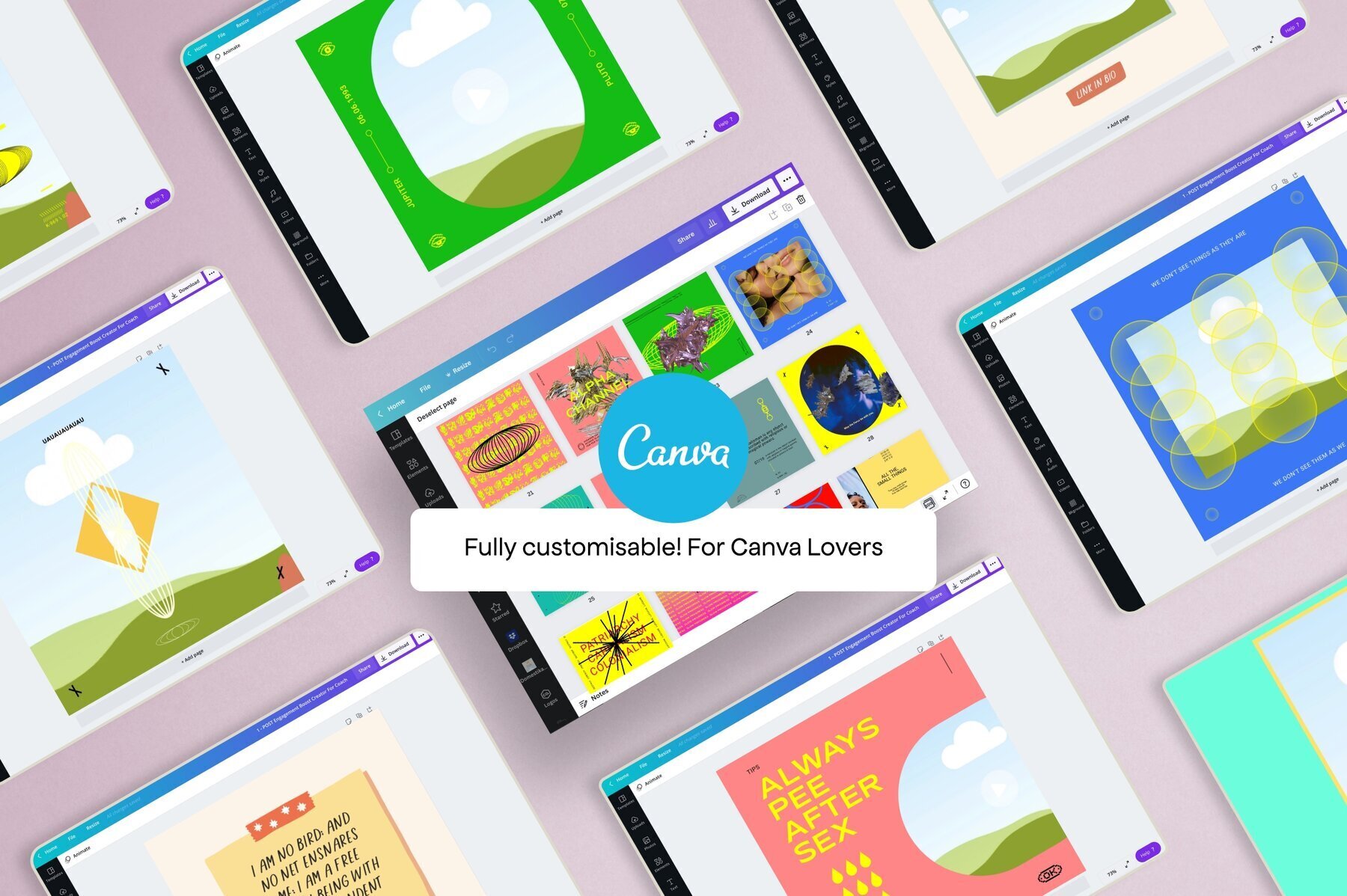 AUM   Dreamy Events   Body Positive Templates 2