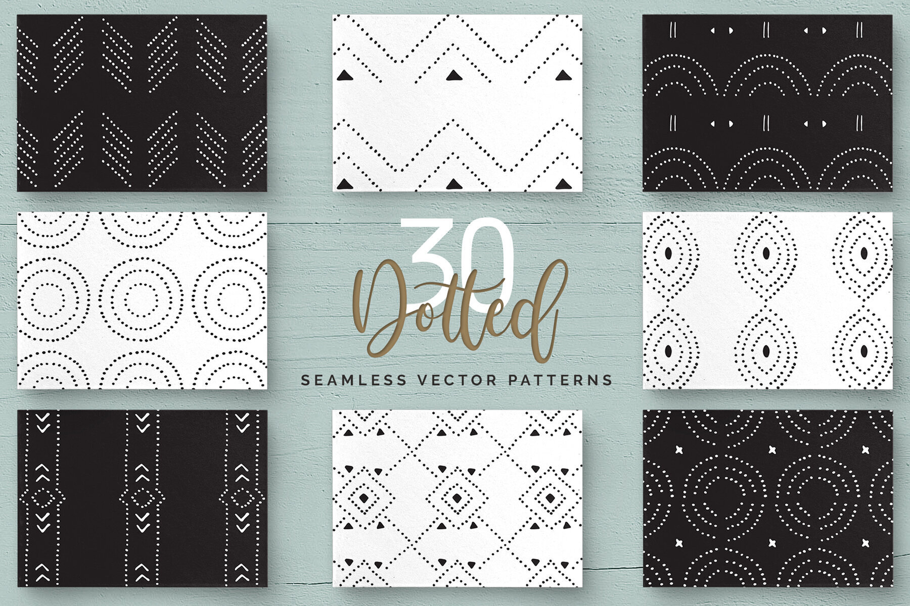 Dotted Vector Patterns   Tiles 1