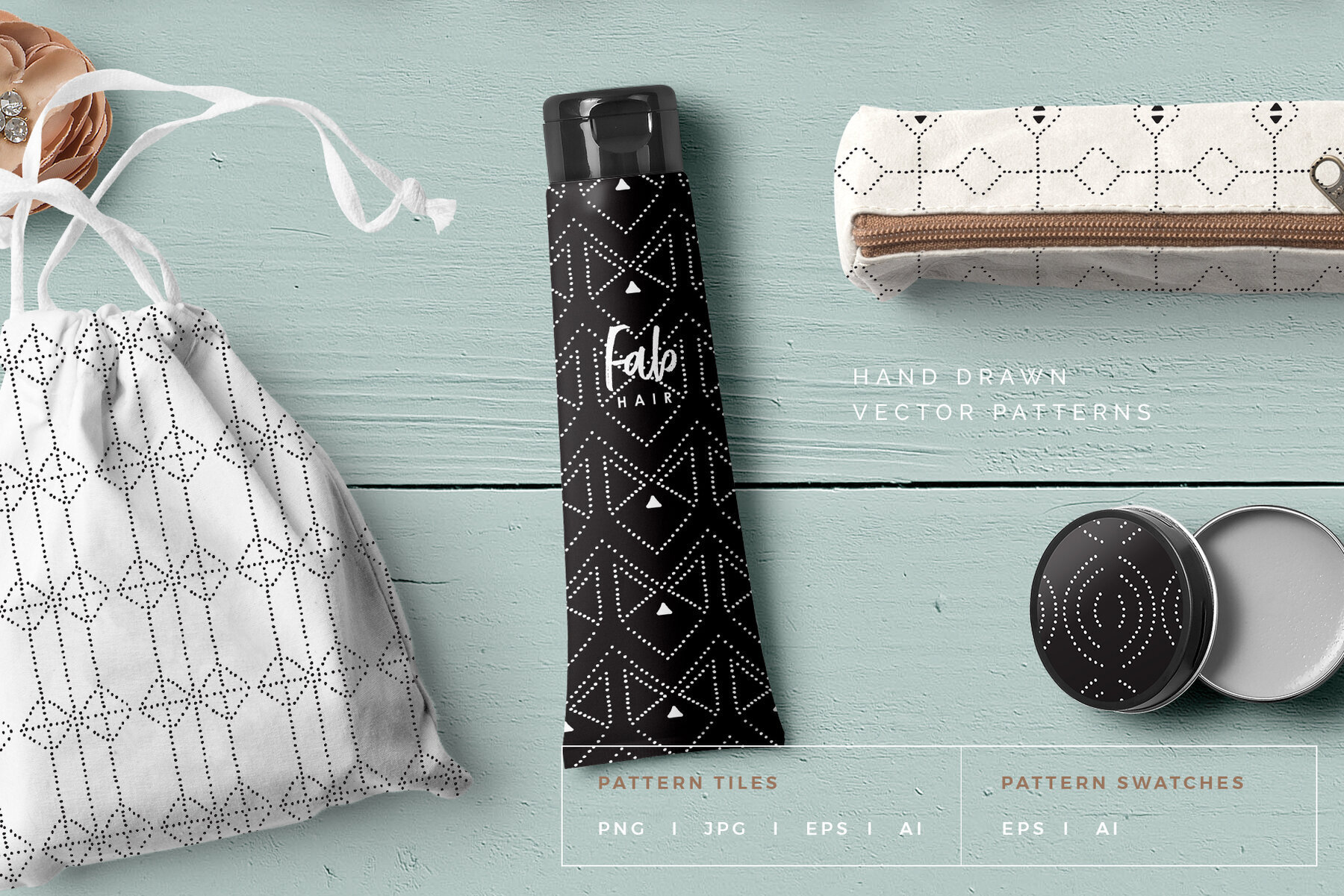 Dotted Vector Patterns   Tiles 2