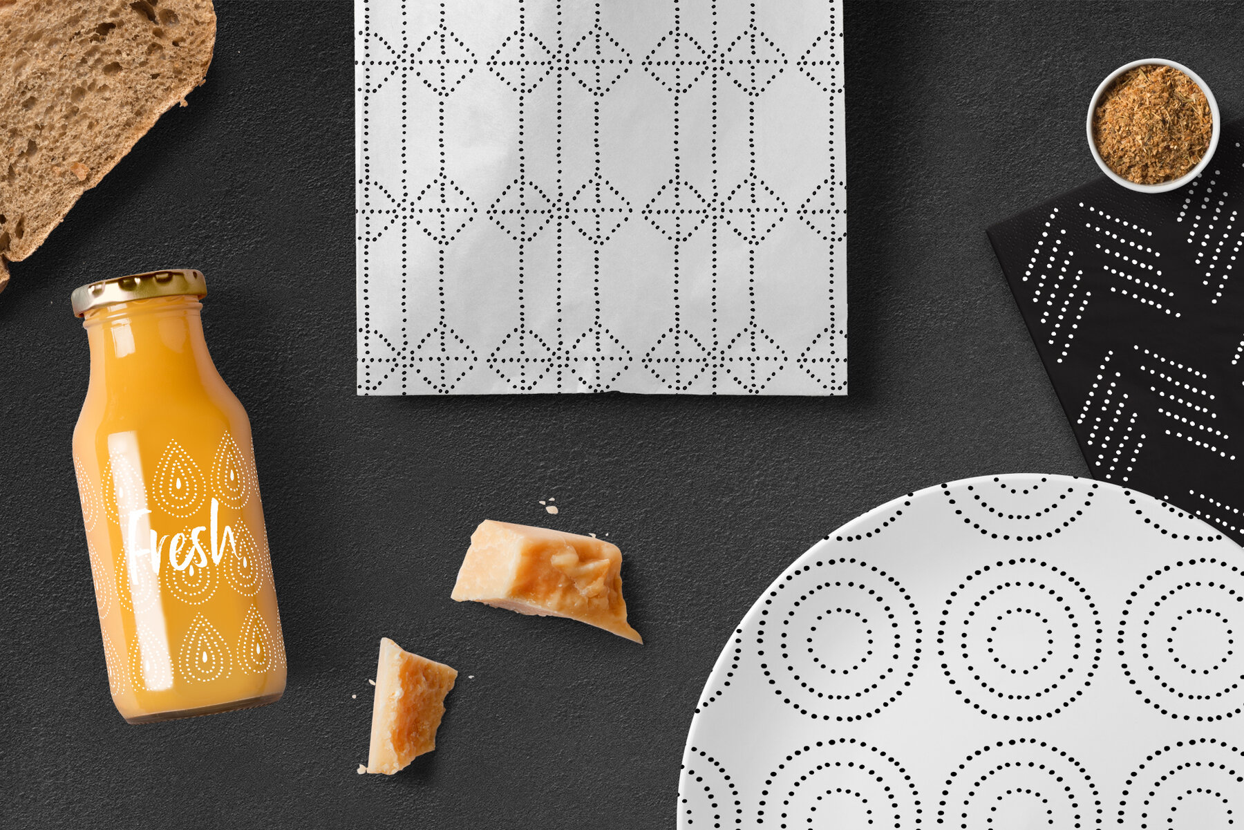 Dotted Vector Patterns   Tiles 11