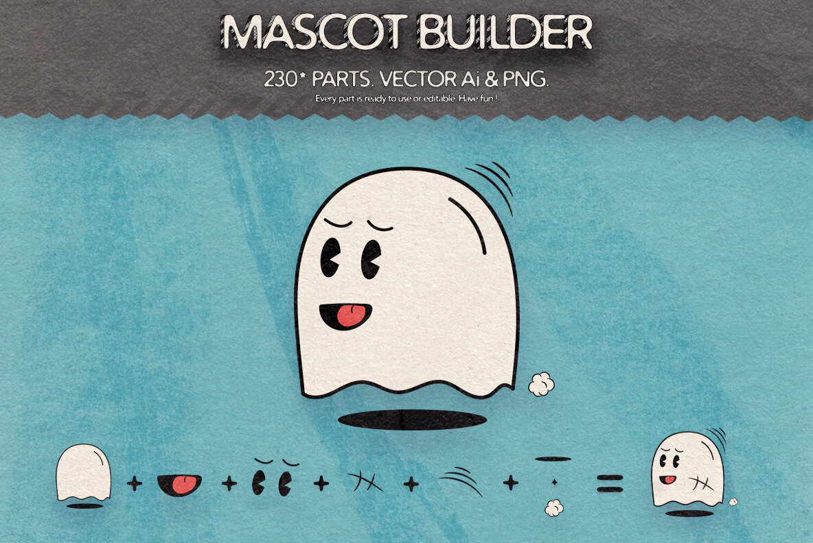 Mascot Builder   Retro Cartoon Character Toolbox 2