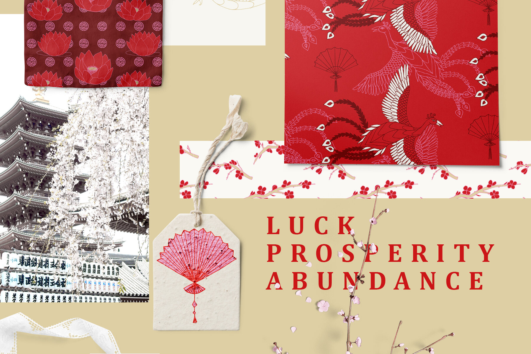 Chinese Seamless Vector Patterns 7