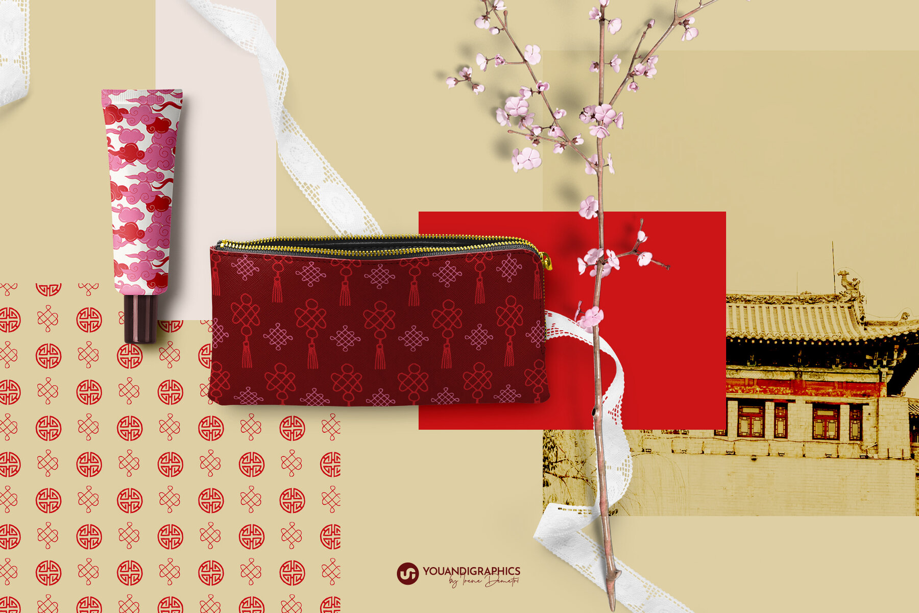 Chinese Seamless Vector Patterns 8