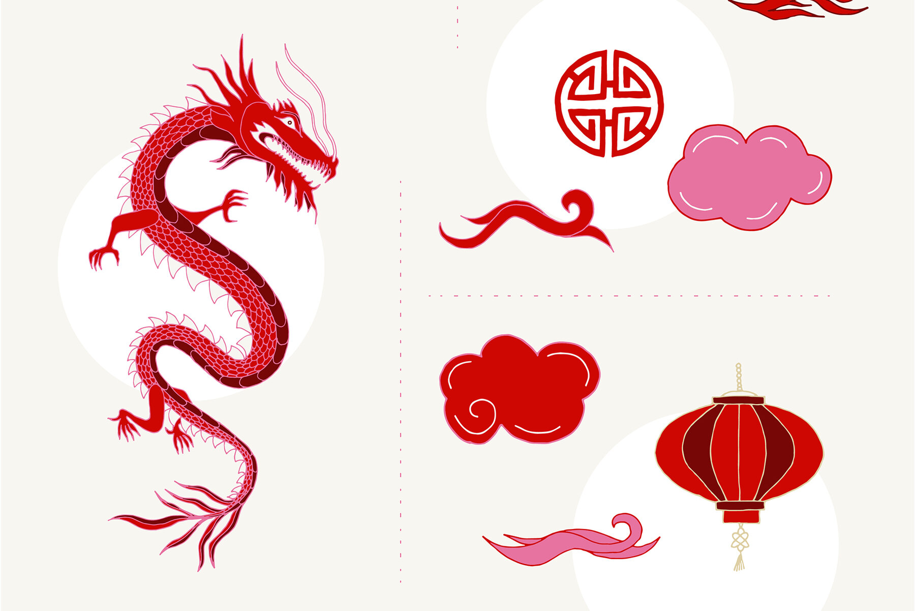 Chinese Seamless Vector Patterns 14
