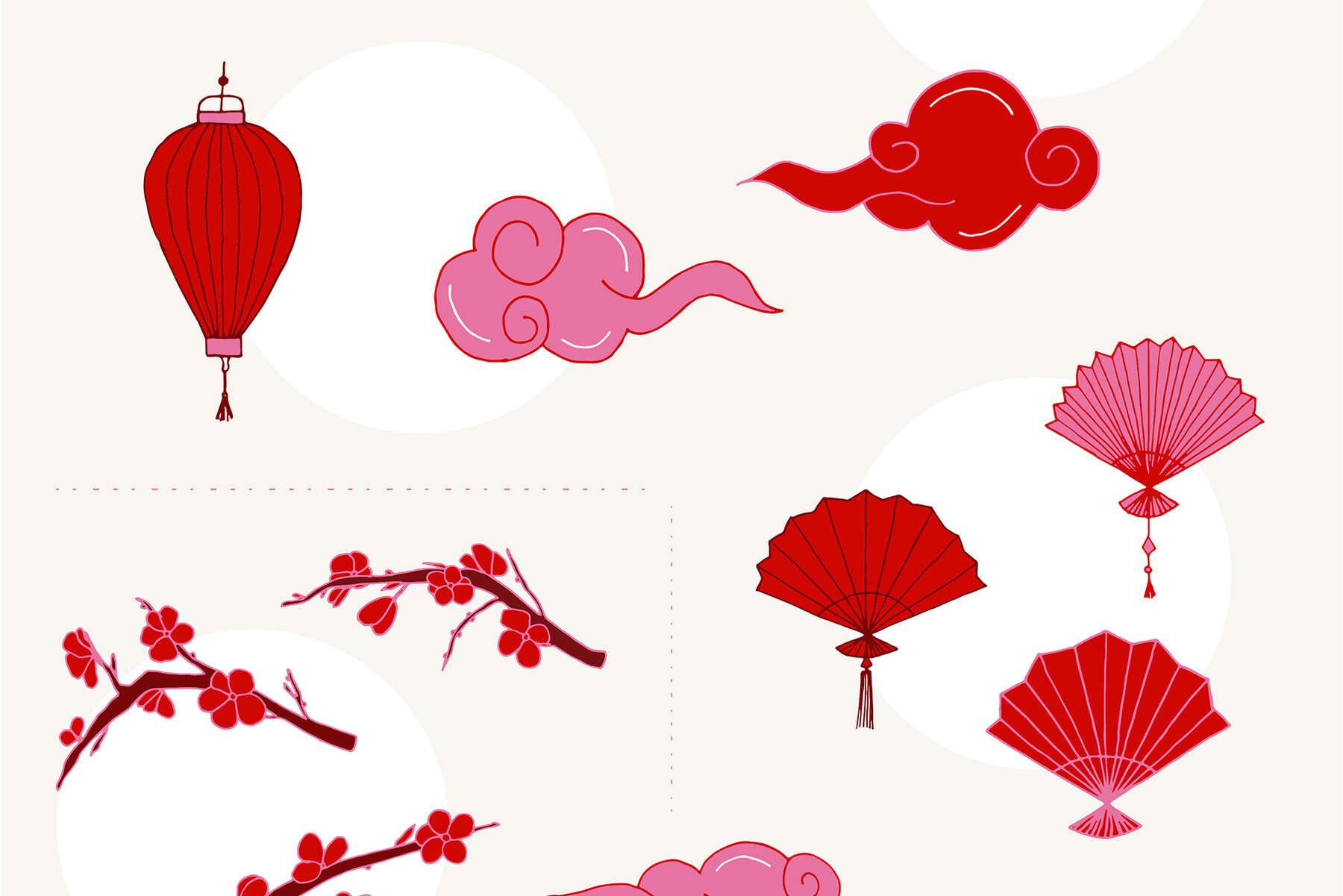 Chinese Seamless Vector Patterns 15