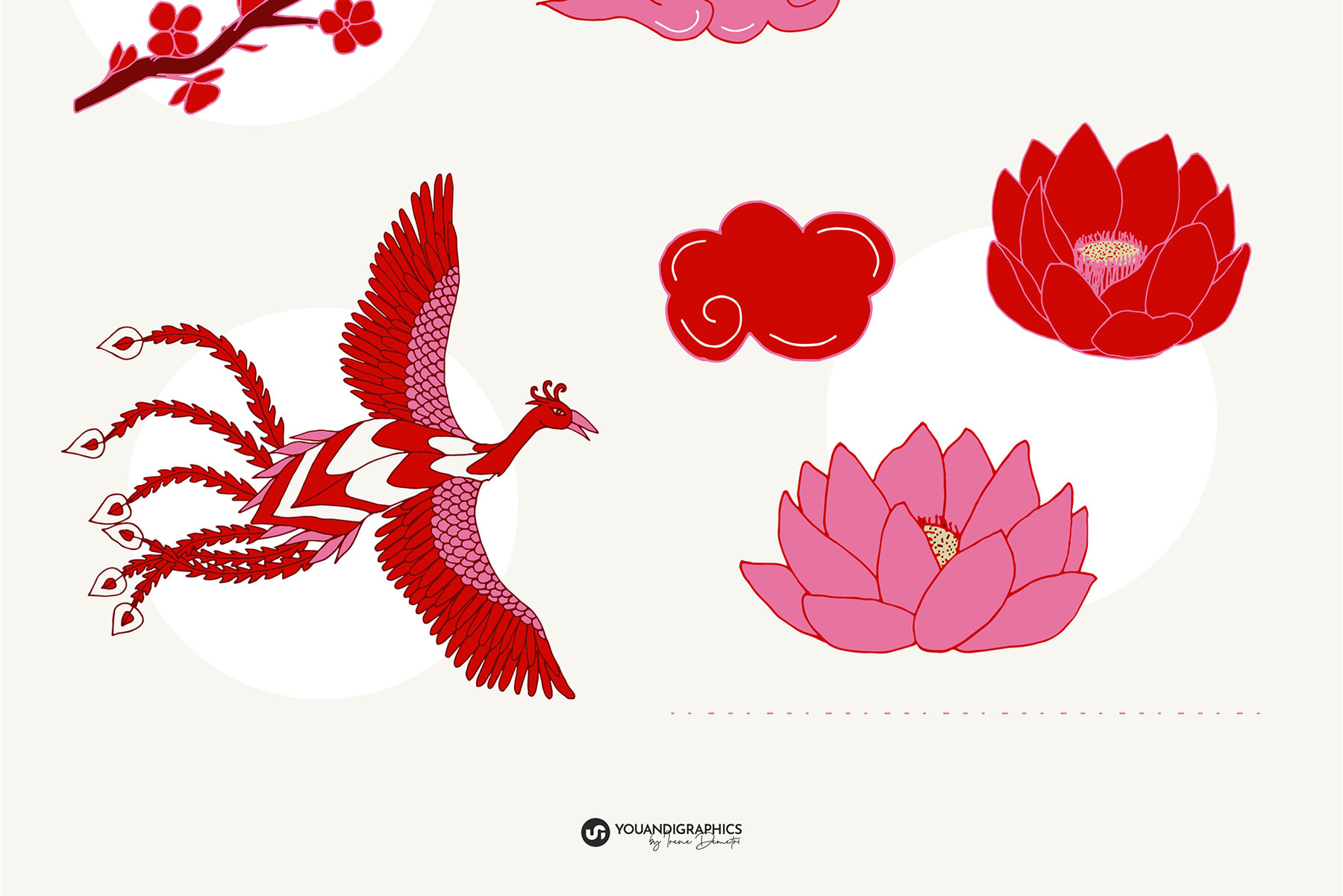 Chinese Seamless Vector Patterns 16
