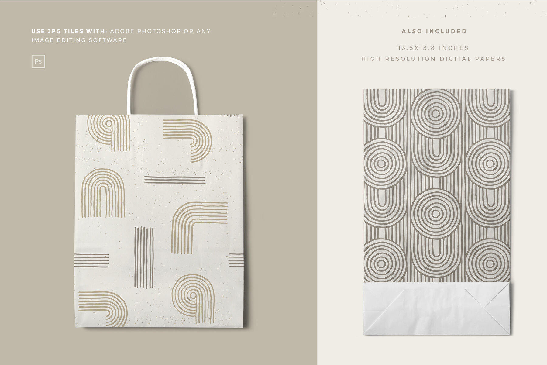 Sand Zen Garden   Seamless Patterns 3