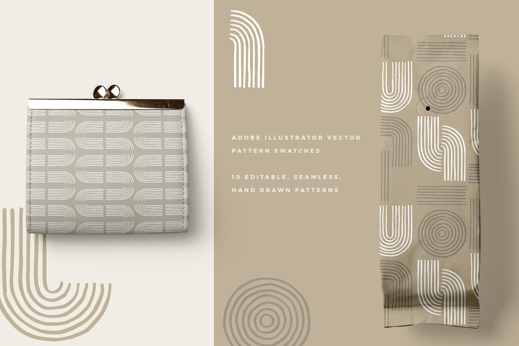 Sand Zen Garden   Seamless Patterns 6