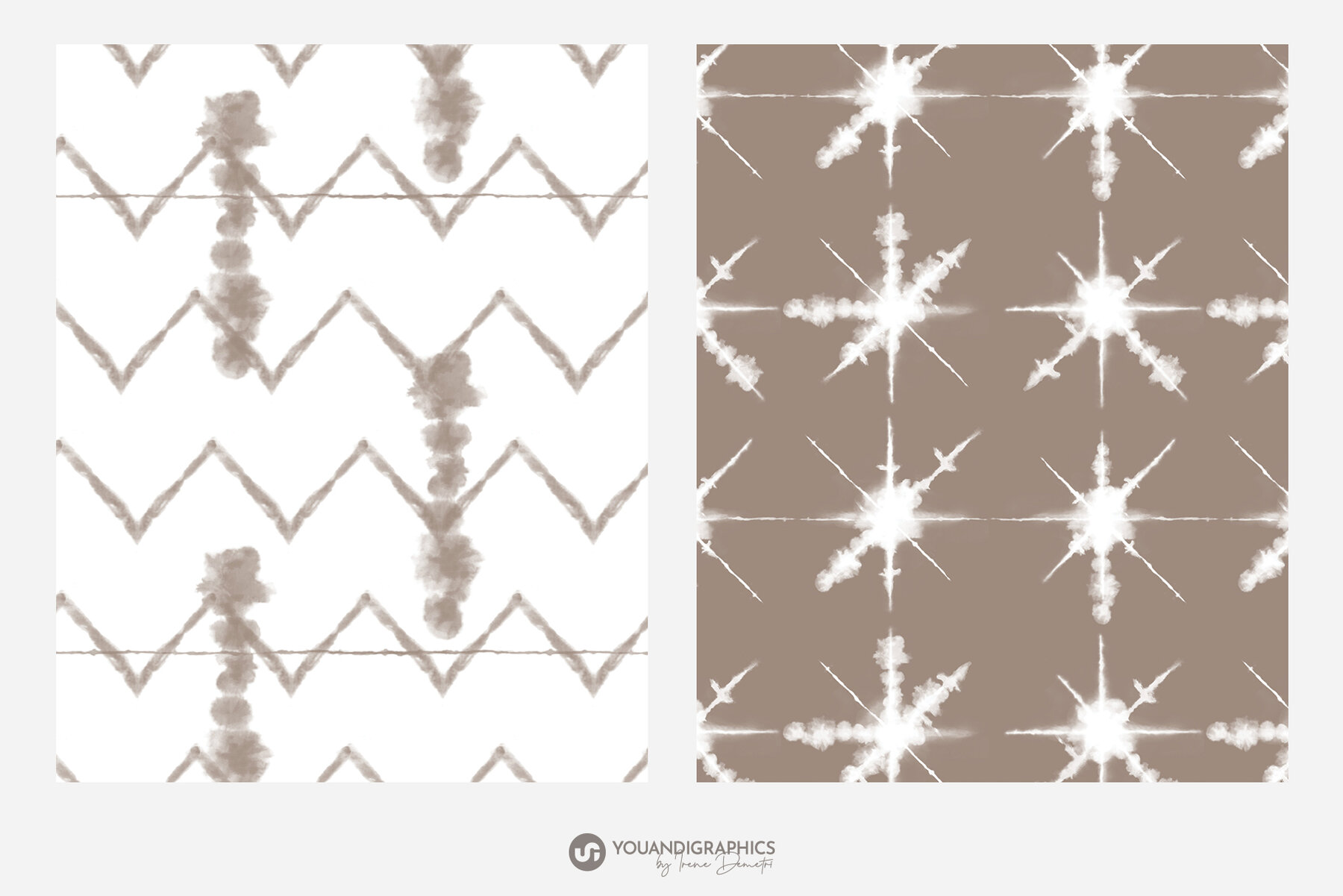 Tie Dye Seamless Patterns   Shibori 10