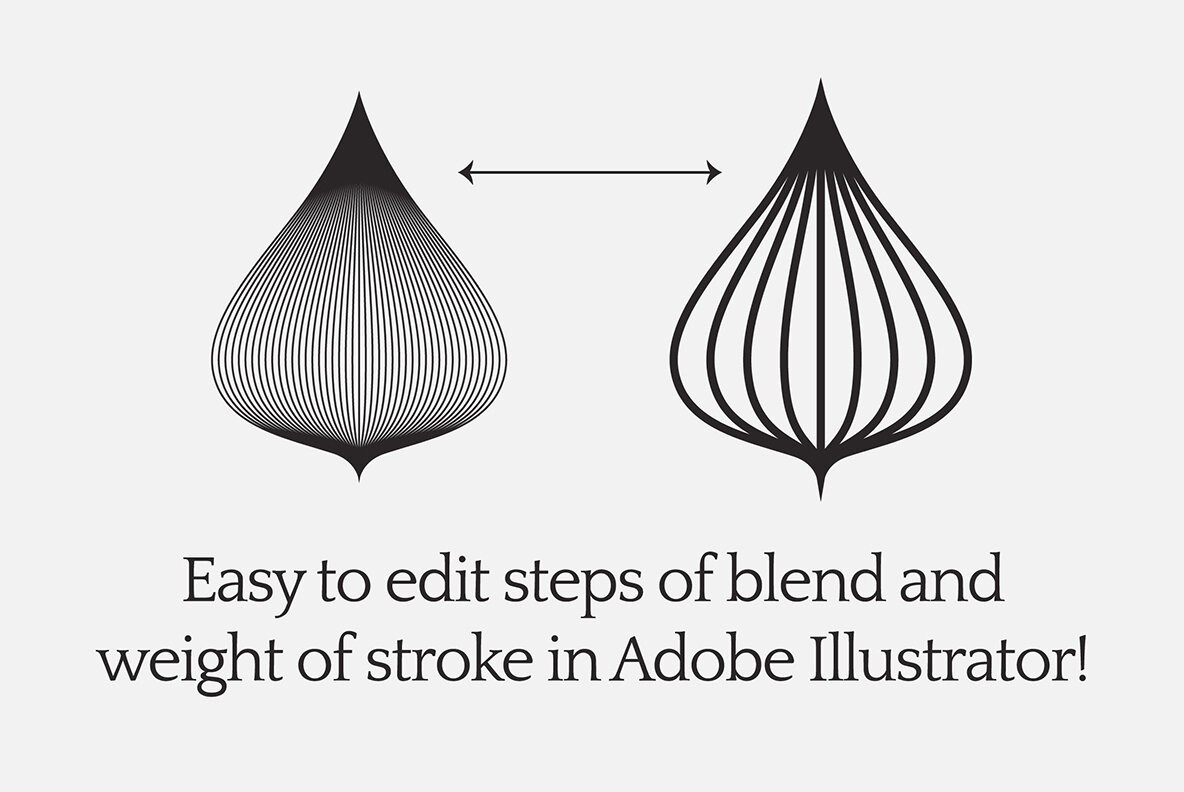 Abstract Boho Linear Vector Shapes 8