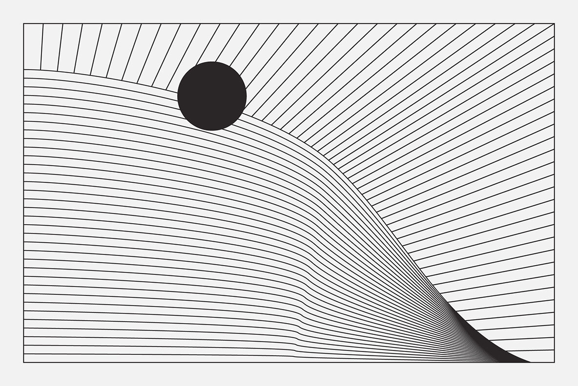 Abstract Boho Linear Vector Shapes 11