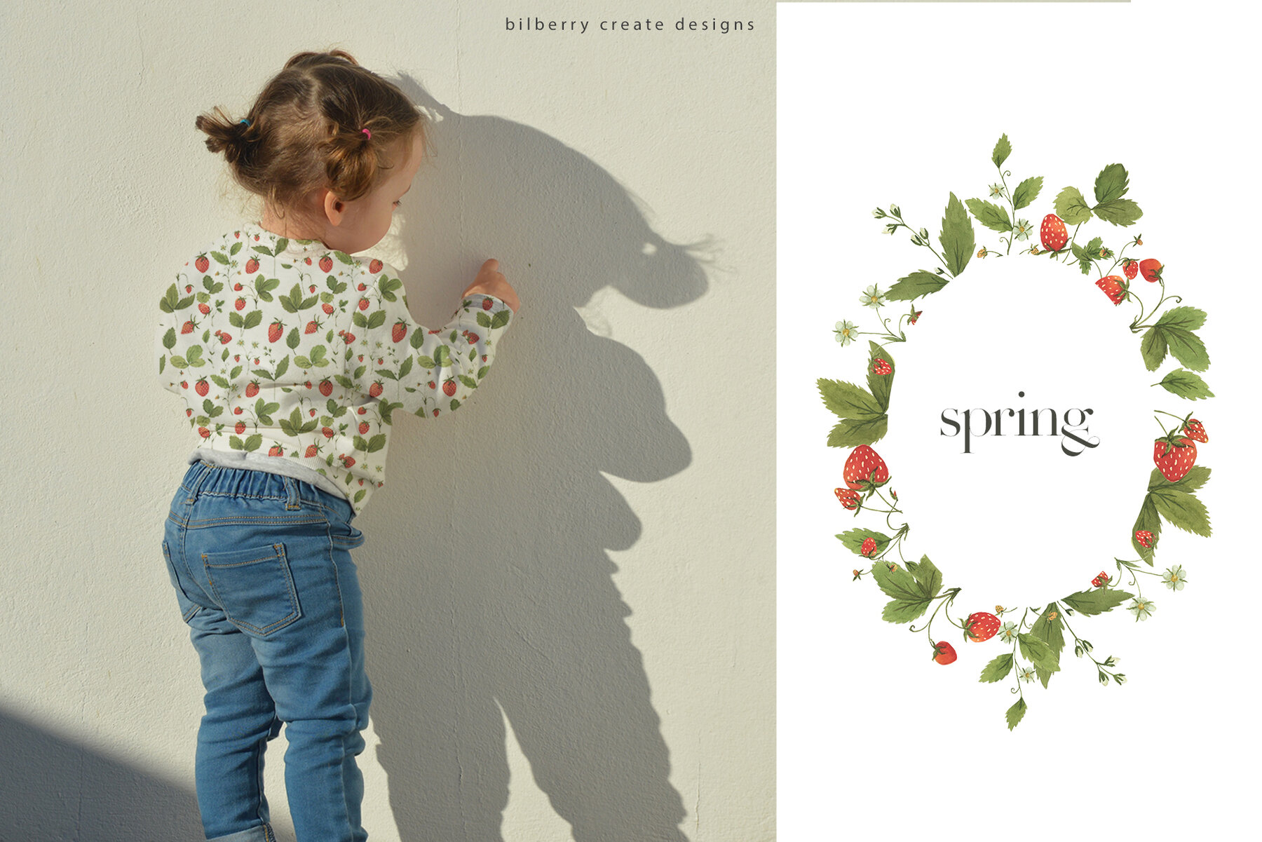 Watercolour Strawberry Art Set 18