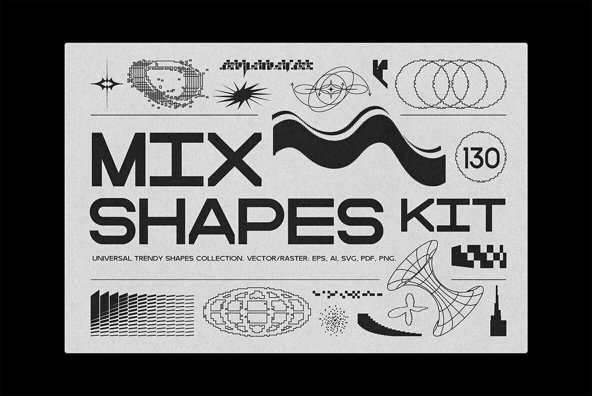 Experimental MIX Shapes Kit 2