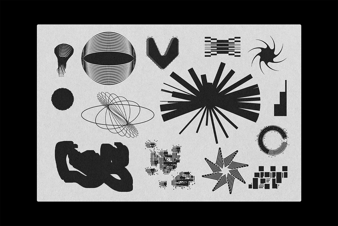 Experimental MIX Shapes Kit 12