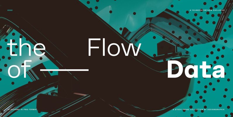 The Flow of Data   15 Stock Images