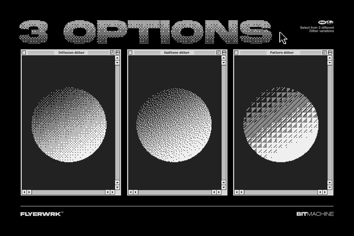 Bitmachine    Halftone Action 2