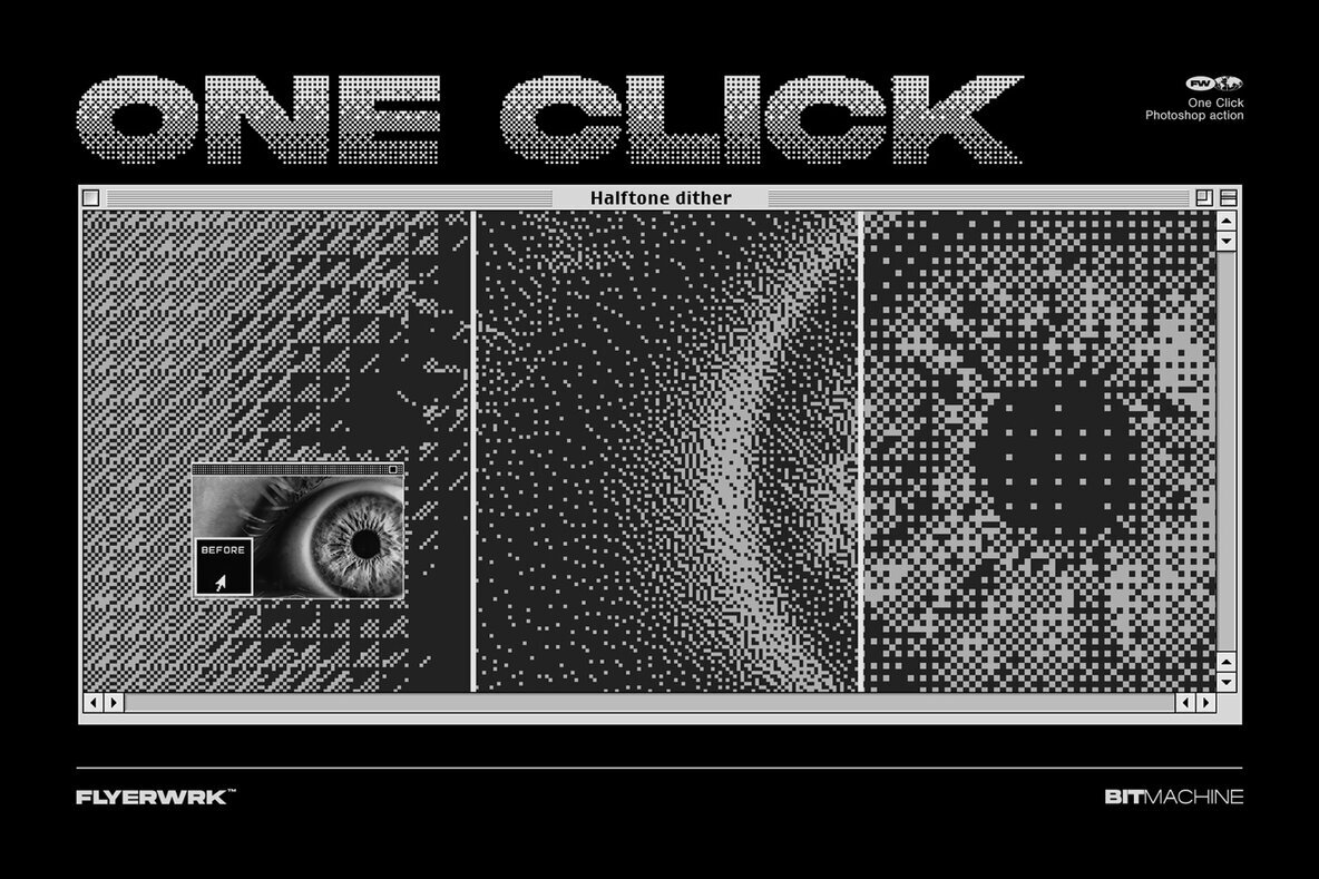 Bitmachine    Halftone Action 3