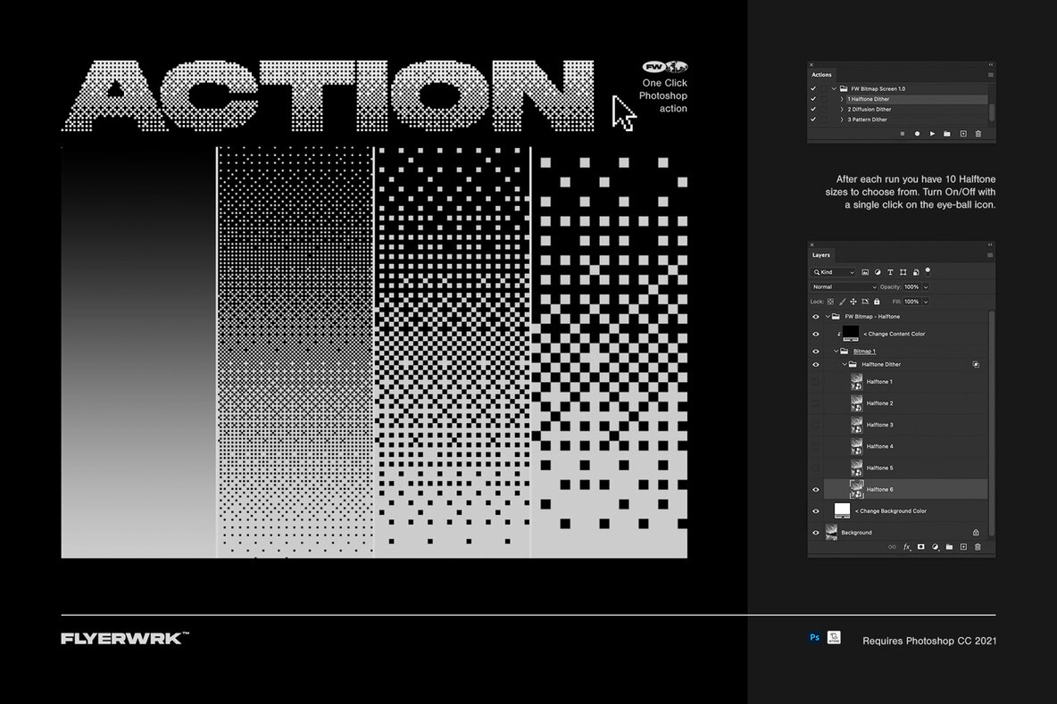 Bitmachine    Halftone Action 4