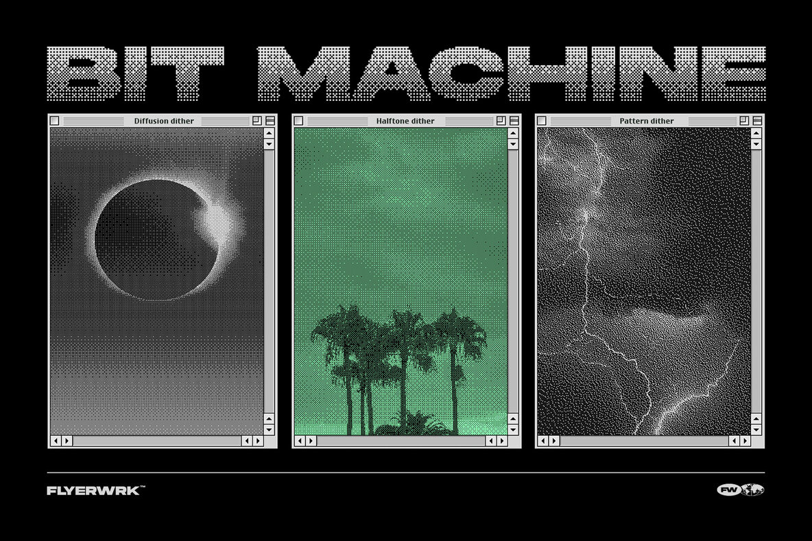 Bitmachine    Halftone Action 10