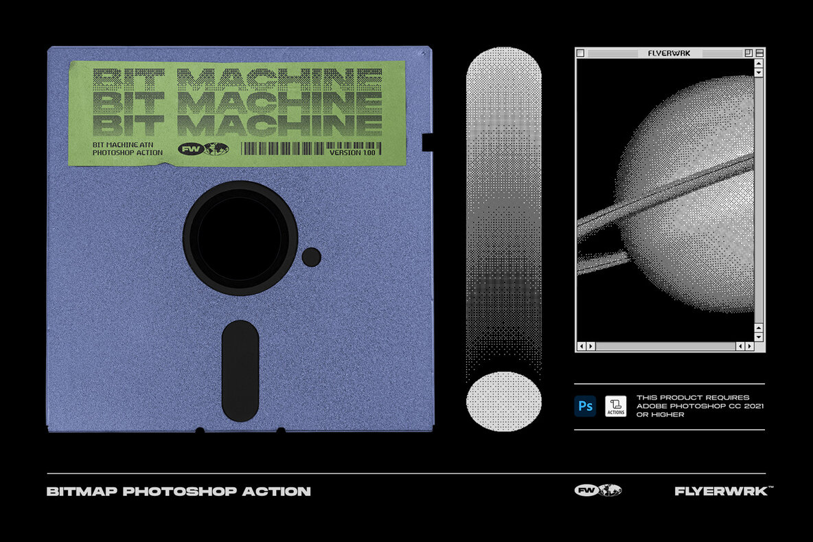 Bitmachine    Halftone Action 11