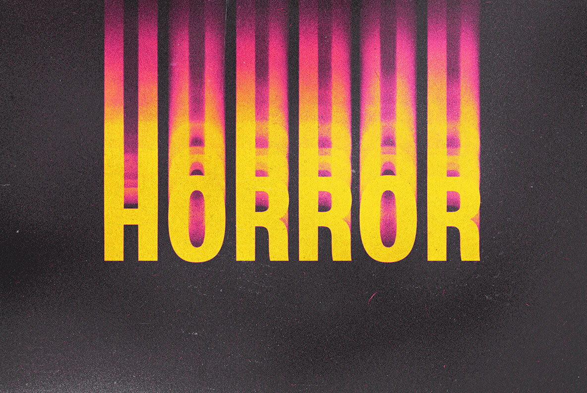 Xerox Stretch Text Effect 2